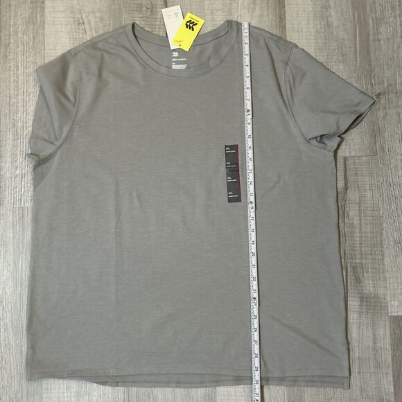NWT All In Motion Men's Short Sleeve Performance T-Shirt Gray Size 2XL - Picture 15 of 16